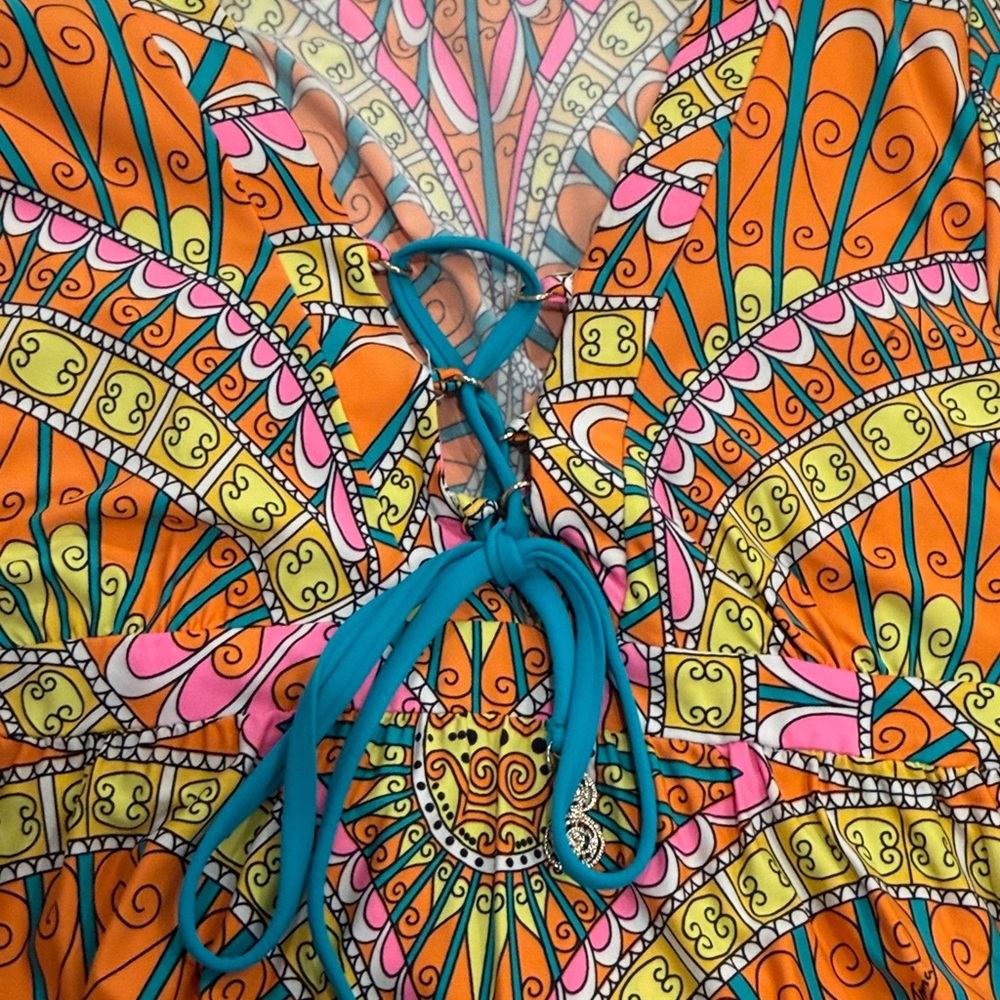 Trina Turk Multicolor Patterned Top - Picture 5 of 9